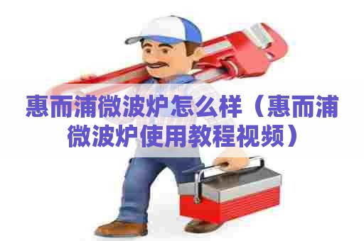 惠而浦微波炉怎么样（惠而浦微波炉使用教程视频）