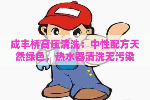 成丰桥高压清洗：中性配方天然绿色，热水器清洗无污染