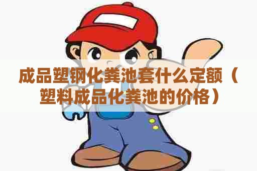 成品塑钢化粪池套什么定额（塑料成品化粪池的价格）