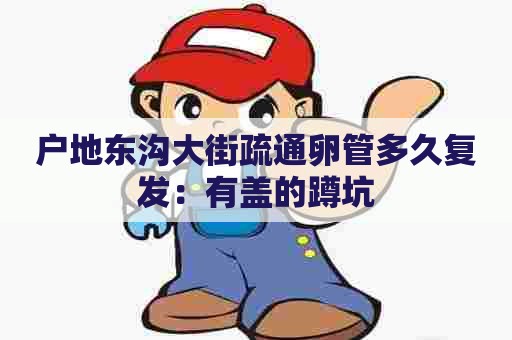 户地东沟大街疏通卵管多久复发：有盖的蹲坑