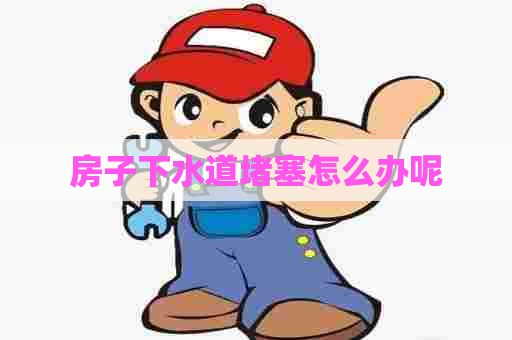 房子下水道堵塞怎么办呢