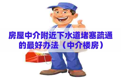 房屋中介附近下水道堵塞疏通的最好办法（中介楼房）