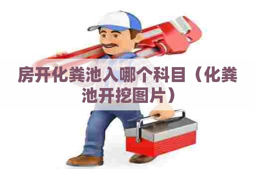 房开化粪池入哪个科目（化粪池开挖图片）