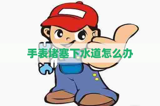 手表堵塞下水道怎么办 手表堵塞下水道怎么办