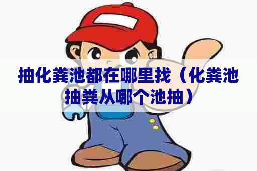 抽化粪池都在哪里找（化粪池抽粪从哪个池抽）