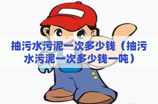 抽污水污泥一次多少钱（抽污水污泥一次多少钱一吨）