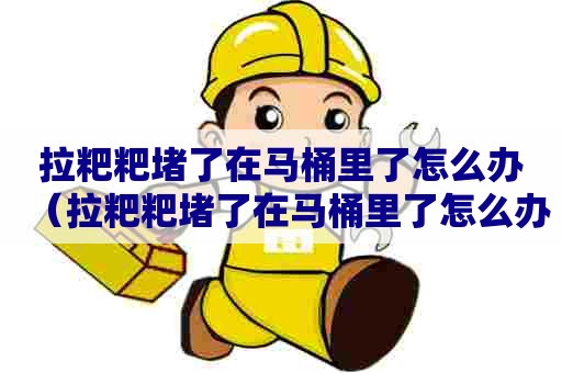 拉粑粑堵了在马桶里了怎么办（拉粑粑堵了在马桶里了怎么办小妙招）