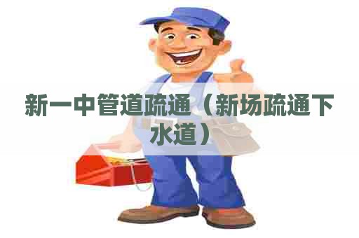新一中管道疏通（新场疏通下水道）