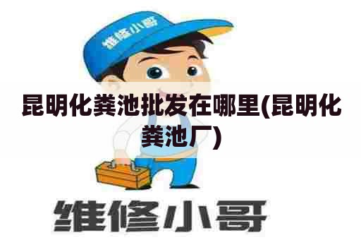 昆明化粪池批发在哪里(昆明化粪池厂)