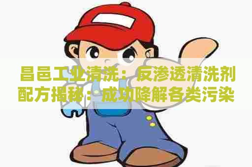 昌邑工业清洗：反渗透清洗剂配方揭秘：成功降解各类污染物！