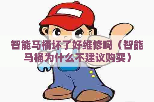 智能马桶坏了好维修吗（智能马桶为什么不建议购买）