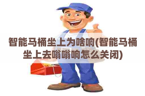 智能马桶坐上为啥响(智能马桶坐上去嗡嗡响怎么关闭)