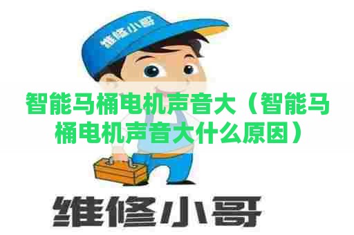 智能马桶电机声音大（智能马桶电机声音大什么原因）