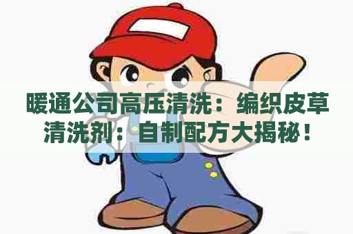 暖通公司高压清洗：编织皮草清洗剂：自制配方大揭秘！
