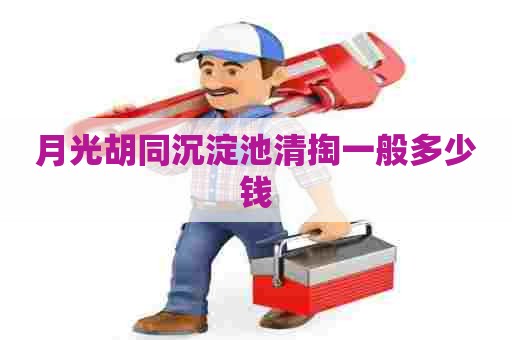 月光胡同沉淀池清掏一般多少钱