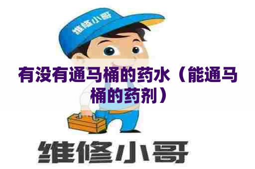 有没有通马桶的药水(能通马桶的药剂) 有没有通马桶的药水(能通马桶的药剂)