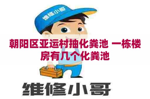 朝阳区亚运村抽化粪池 一栋楼房有几个化粪池