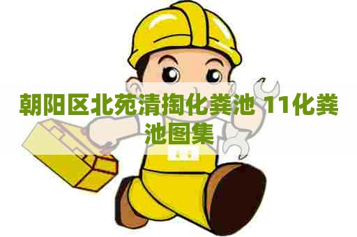 朝阳区北苑清掏化粪池 11化粪池图集