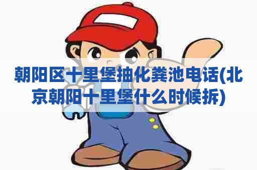 朝阳区十里堡抽化粪池电话(北京朝阳十里堡什么时候拆)