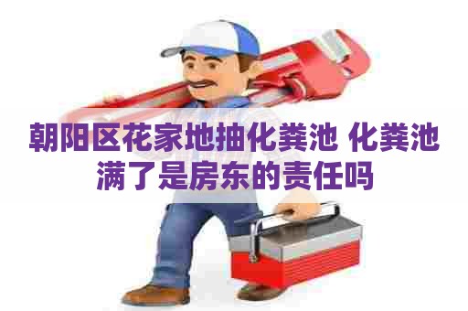 朝阳区花家地抽化粪池 化粪池满了是房东的责任吗