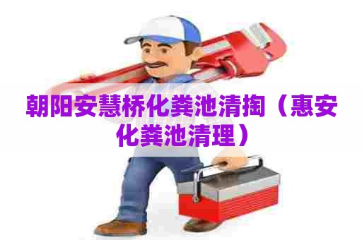 朝阳安慧桥化粪池清掏（惠安化粪池清理）