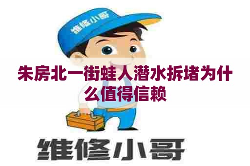 朱房北一街蛙人潜水拆堵为什么值得信赖