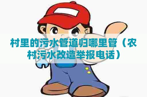 村里的污水管道归哪里管（农村污水改造举报电话）