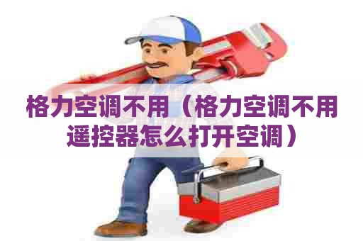 格力空调不用（格力空调不用遥控器怎么打开空调）