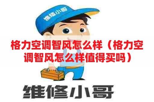 格力空调智风怎么样（格力空调智风怎么样值得买吗）