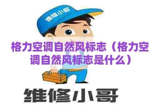 格力空调自然风标志（格力空调自然风标志是什么）