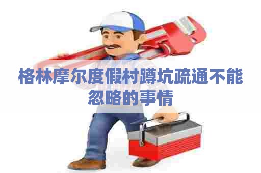 格林摩尔度假村蹲坑疏通不能忽略的事情 格林摩尔度假村蹲坑疏通不能忽略的事情