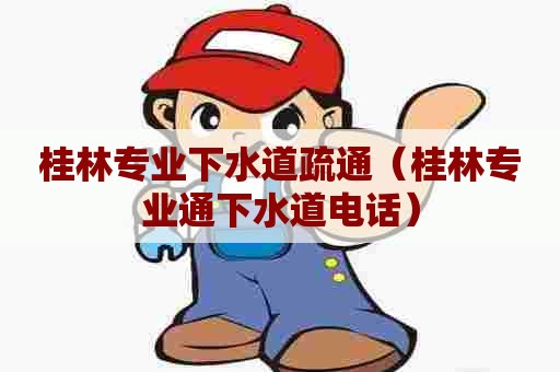 桂林专业下水道疏通（桂林专业通下水道电话）