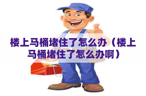 楼上马桶堵住了怎么办（楼上马桶堵住了怎么办啊）