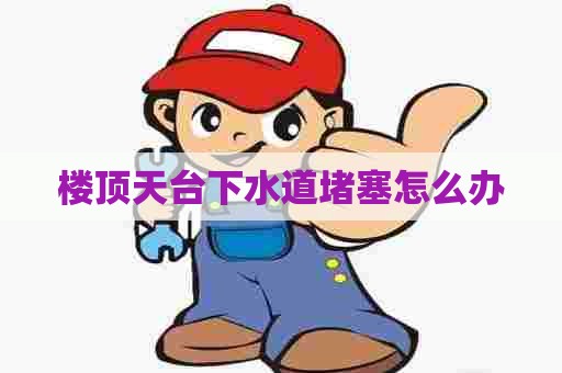 楼顶天台下水道堵塞怎么办 楼顶天台下水道堵塞怎么办