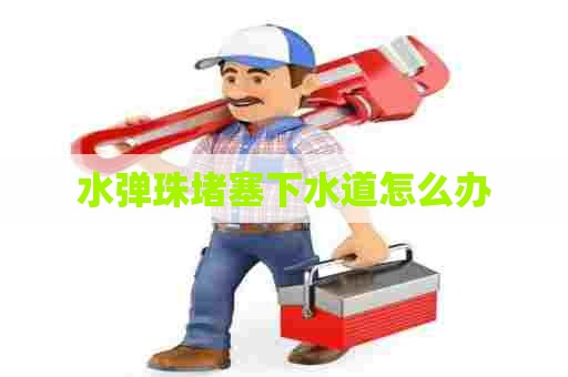 水弹珠堵塞下水道怎么办