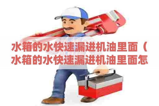 水箱的水快速漏进机油里面（水箱的水快速漏进机油里面怎么办）