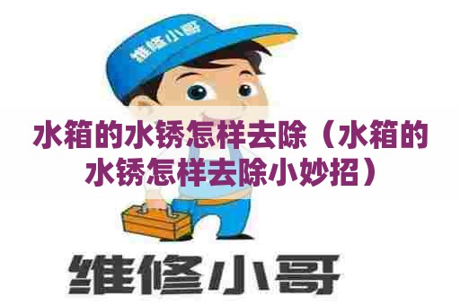 水箱的水锈怎样去除（水箱的水锈怎样去除小妙招）