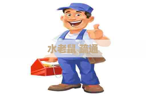 水老鼠 疏通