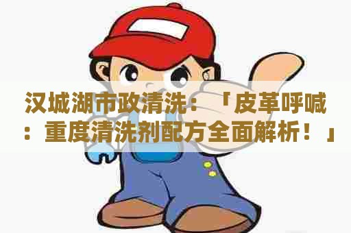 汉城湖市政清洗：「皮革呼喊：重度清洗剂配方全面解析！」