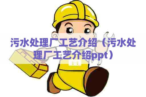 污水处理厂工艺介绍（污水处理厂工艺介绍ppt）