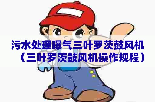 污水处理曝气三叶罗茨鼓风机（三叶罗茨鼓风机操作规程）