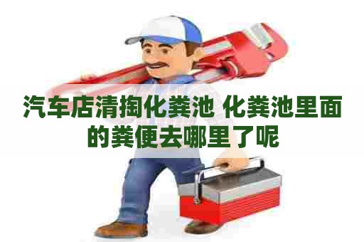 汽车店清掏化粪池 化粪池里面的粪便去哪里了呢