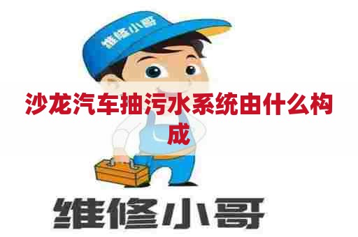 沙龙汽车抽污水系统由什么构成