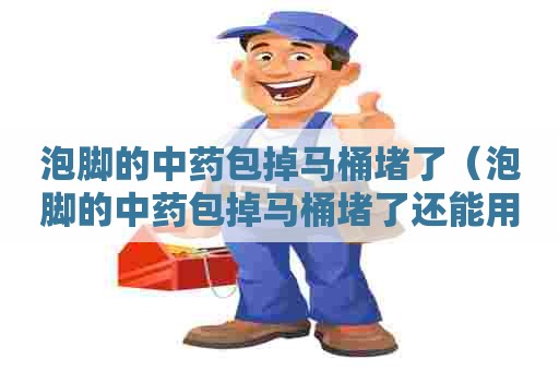 泡脚的中药包掉马桶堵了（泡脚的中药包掉马桶堵了还能用吗）
