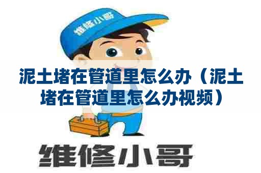 泥土堵在管道里怎么办（泥土堵在管道里怎么办视频）