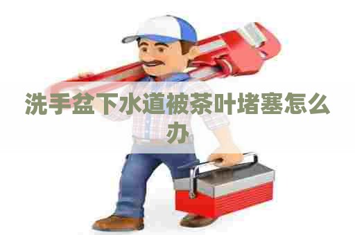 洗手盆下水道被茶叶堵塞怎么办 洗手盆下水道被茶叶堵塞怎么办