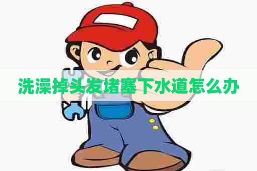 洗澡掉头发堵塞下水道怎么办