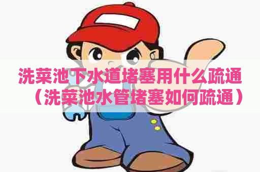 洗菜池下水道堵塞用什么疏通（洗菜池水管堵塞如何疏通）