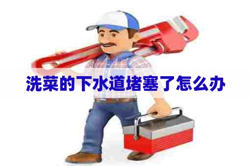 洗菜的下水道堵塞了怎么办
