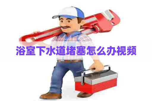 浴室下水道堵塞怎么办视频